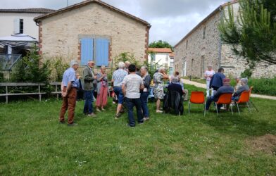 Jardin du temple de Mouchamps
